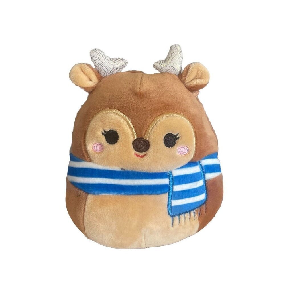Original Squishmallows 5” Holiday Christmas Darla The Reindeer Deer Plush Toy